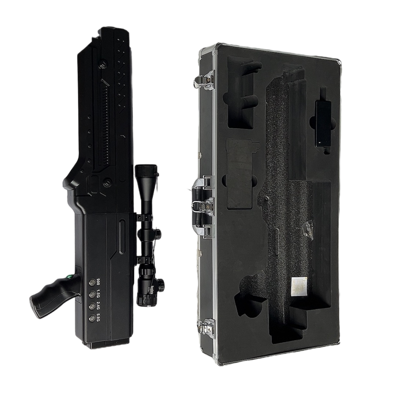  龙潭手持便携式枪型低空防御反制四通道A型